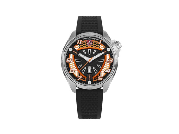 Tonino Lamborghini Shock Abs Quartz Watch, Orange, 42 mm, TLABSO