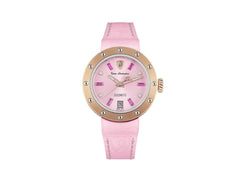 Tonino Lamborghini Cuscinetto Quartz Watch, Pink, 38 mm, TLF-A05-4