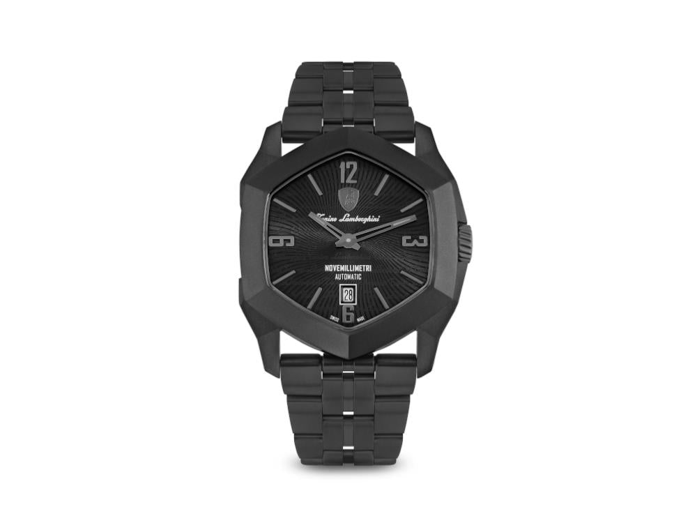 Tonino Lamborghini Novemillimetri Automatic Watch, Titanium, 43 mm, TLF-T08-2B