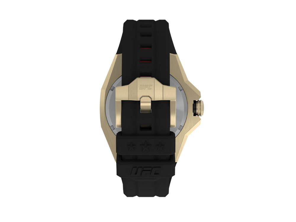 Timex UFC Quartz Watch, Black, 44 mm, TW2V57100