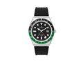 Timex Q Timex GMT Quartz Watch, Black, 38 mm, TW2W57500