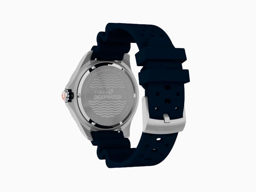 Timex Deepwater Meridian 200 SST Quartz Watch, Blue, 44 mm, TW2W81500