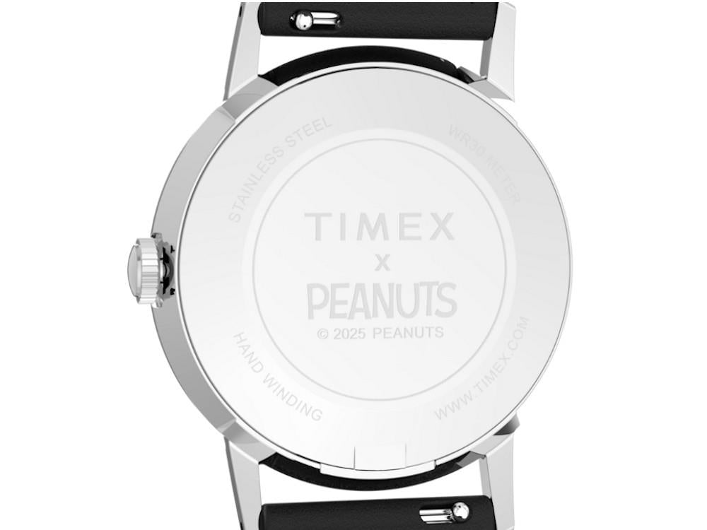 Timex x Peanuts Marlin Hand-Wound Space, Black, 34 mm, TW2W89700