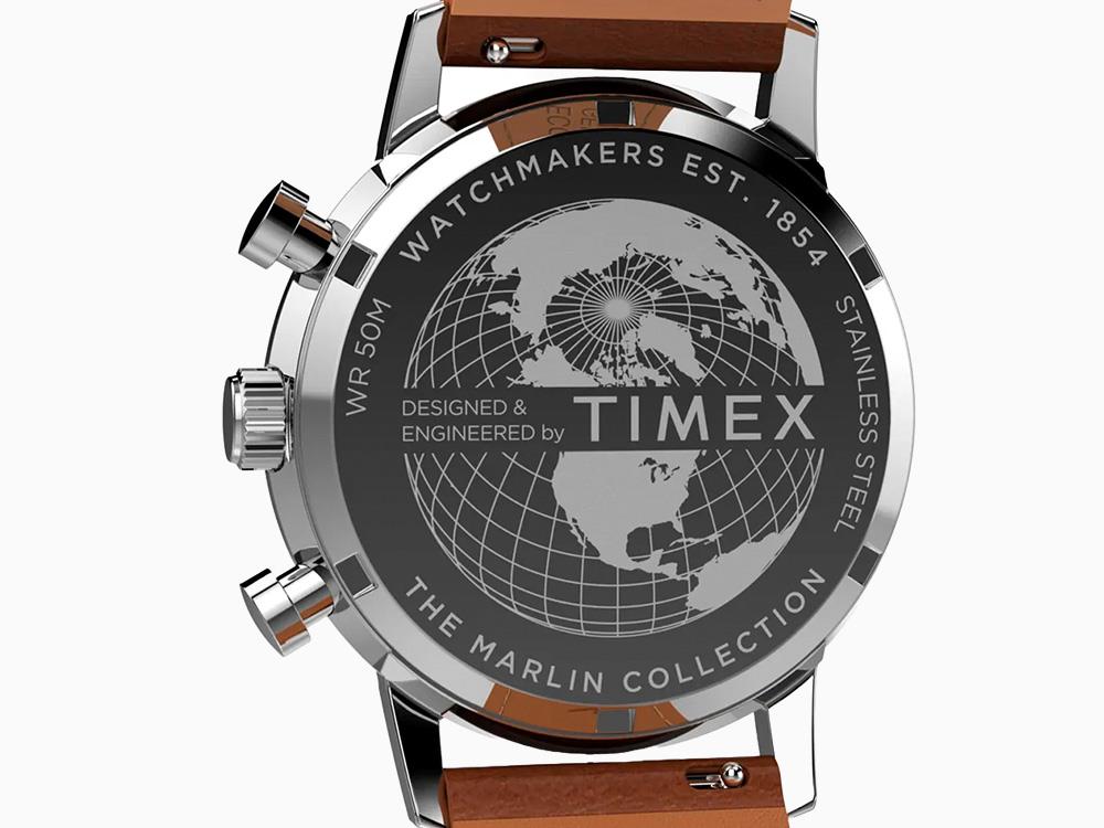 Timex Marlin Quartz Watch, Green, 40 mm, Chronograph, TW2W99100