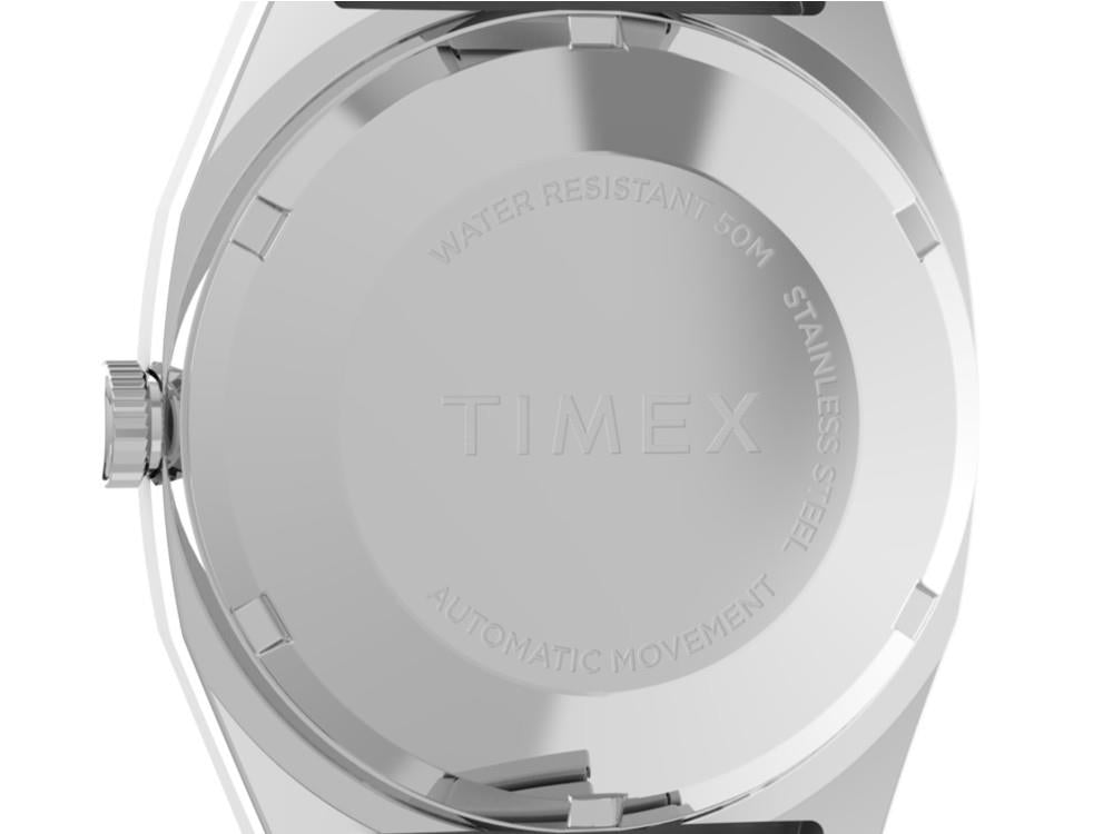 Timex E Line Automatic Watch, Turquoise, 34 mm, TW2Y07300