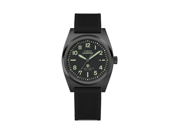 Ronherman × TIMEX WATCH クォーツ腕時計 BLACK Ronherman × TIMEX WATCH クォーツ腕時計 BLACK Ronherman × TIMEX