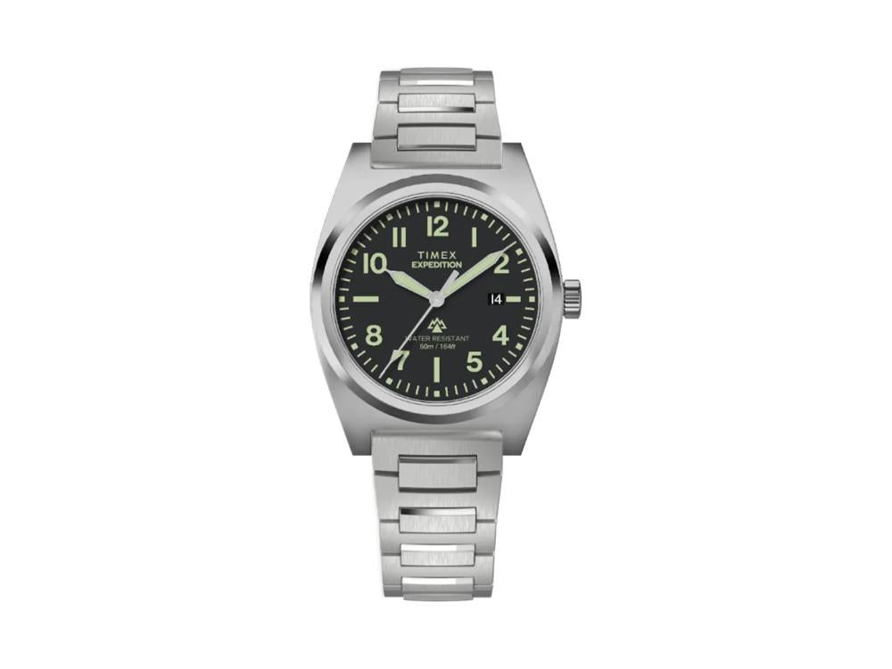 Timex Expedition Quartz Watch, Black, 39 mm, TW2Y18300