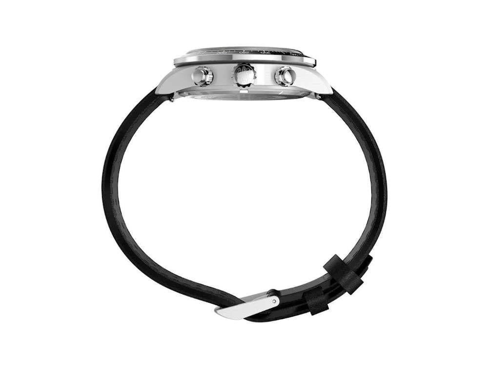 Timex Waterbury Heritage Quartz Watch, Silver, 39 mm, Chronograph, TW2Y19300