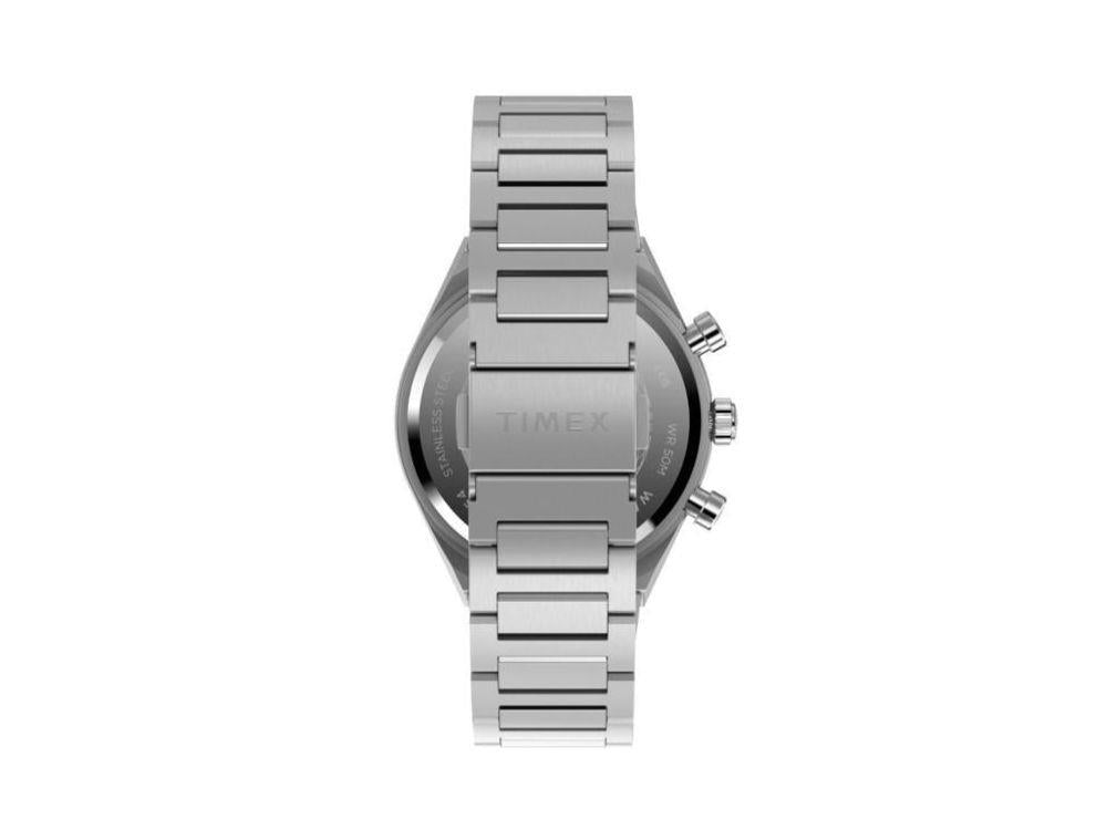 Timex Q Timex Continental Quartz Watch, Blue, 40 mm, Chronograph, TW2Y55900