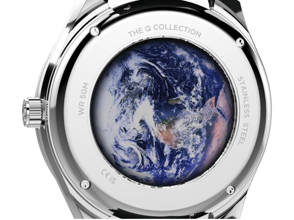 Timex Q Timex x Nasa Quartz Watch, Black, 40 mm, TW2Y56800