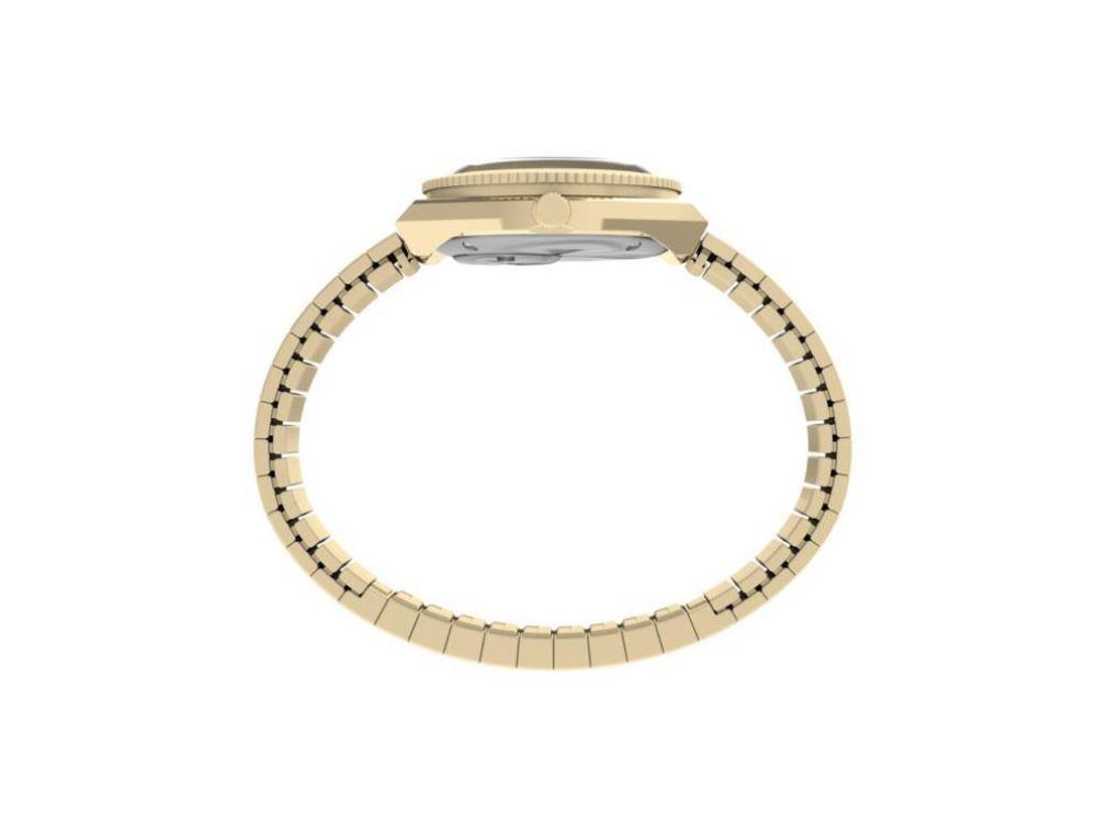 Timex Q Timex Quartz Watch, Golden, 30 mm, TW2Y57500