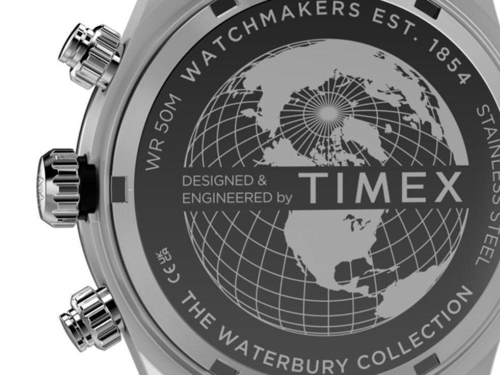 TIMEX THE WATERBURY COLLECTION 腕時計 Timex The Waterbury Quartz Watch, Blue, 39 mm, Chronograph