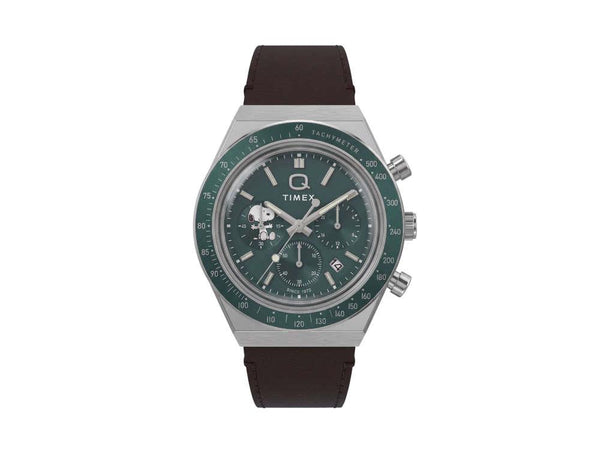 Timex Q Peanuts Quartz Watch, 40 mm, Chronograph, TW6A04400