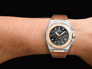 TW Steel Ceo Tech Quartz Watch, Black, 45 mm, Leather strap, 10 atm, CE4087