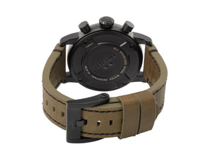 TW Steel Blast Quartz Watch, Black, 48 mm, Leather strap, 10 atm, MS98