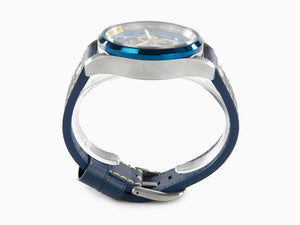 TW Steel Fast Lane Quartz Watch, Grey, 48 mm, Leather strap, 10 atm, SVS208