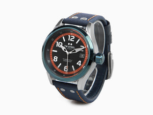 TW Steel WRC Quartz Watch, Blue, 45 mm, Fabric strap, 10 atm, VS92