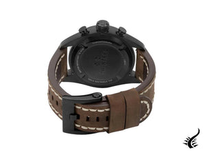 TW Steel Chrono Sport Quartz Watch, Black, 46 mm, Leather strap, 10 atm, CHS1