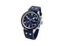 TW Steel WRC Quartz Watch, Blue, 48 mm, Leather strap, 10 atm, VS90