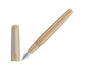Tibaldi Infrangibile Fountain Pen, Nude, Stainless Steel, INFR-214-FP