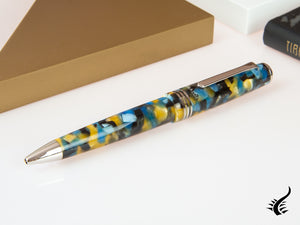 Tibaldi Nº60 Samarkand Blue Ballpoint pen, Palladium trim, N60-681-BP