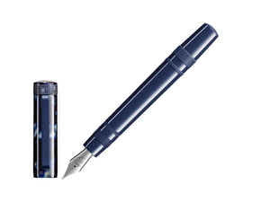 Tibaldi Perfecta Stonewash Blue Fountain Pen, Resin, Blue, PFC-781-FP