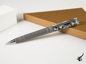 Tibaldi Perfecta Stonewash Grey Rollerball pen, Resin, Palladium, PFC-780-RB