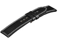 U-Boat Accesorios Strap, Leather, Cotton, Black, 20 mm., 831/Z