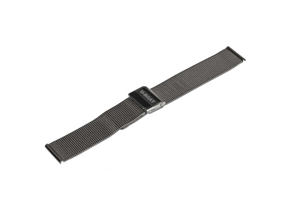 U-Boat Accesorios Strap, Milanese IPB Steel Mesh Band, 18 mm., 8535