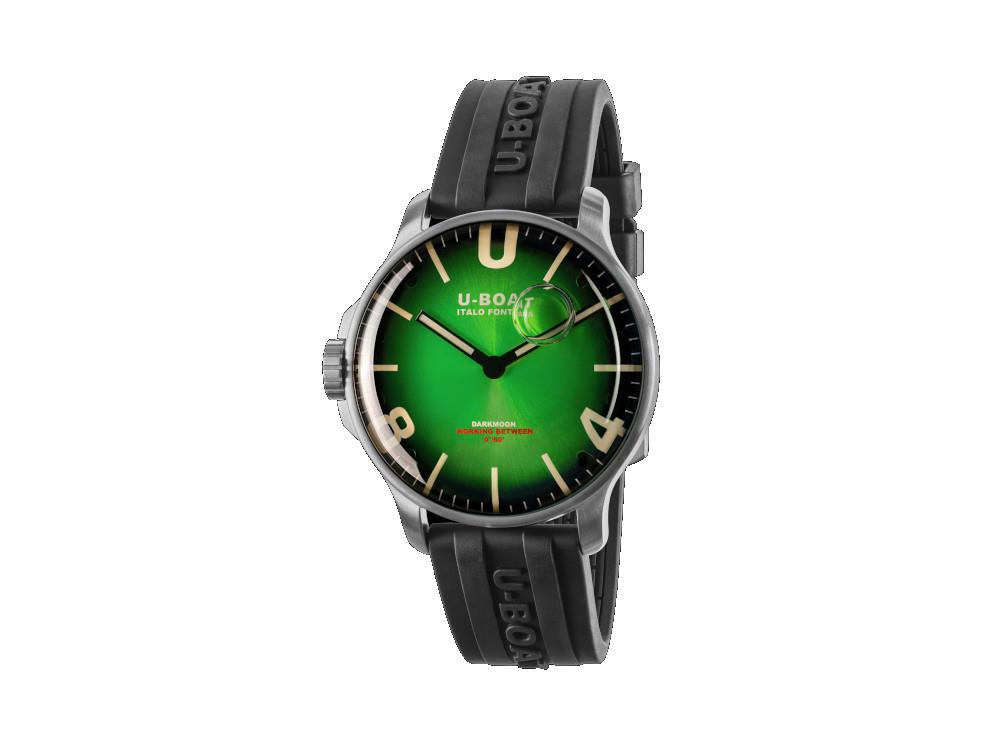 U-Boat Capsoil Darkmoon Soleil Green SS Quartz Watch, 44 mm, 8702/B