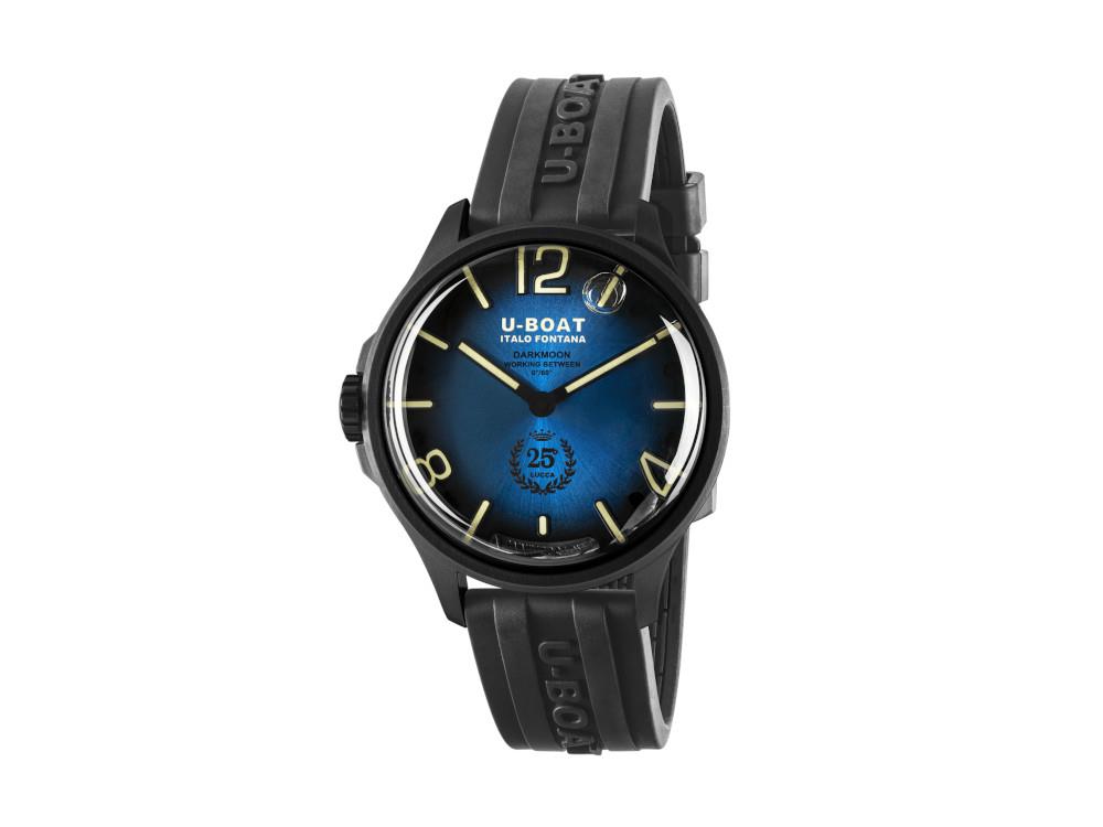 U-Boat Capsoil Darkmoon 25° Blue Soleil PVD, Quartz Watch, Limited Edition, 2028