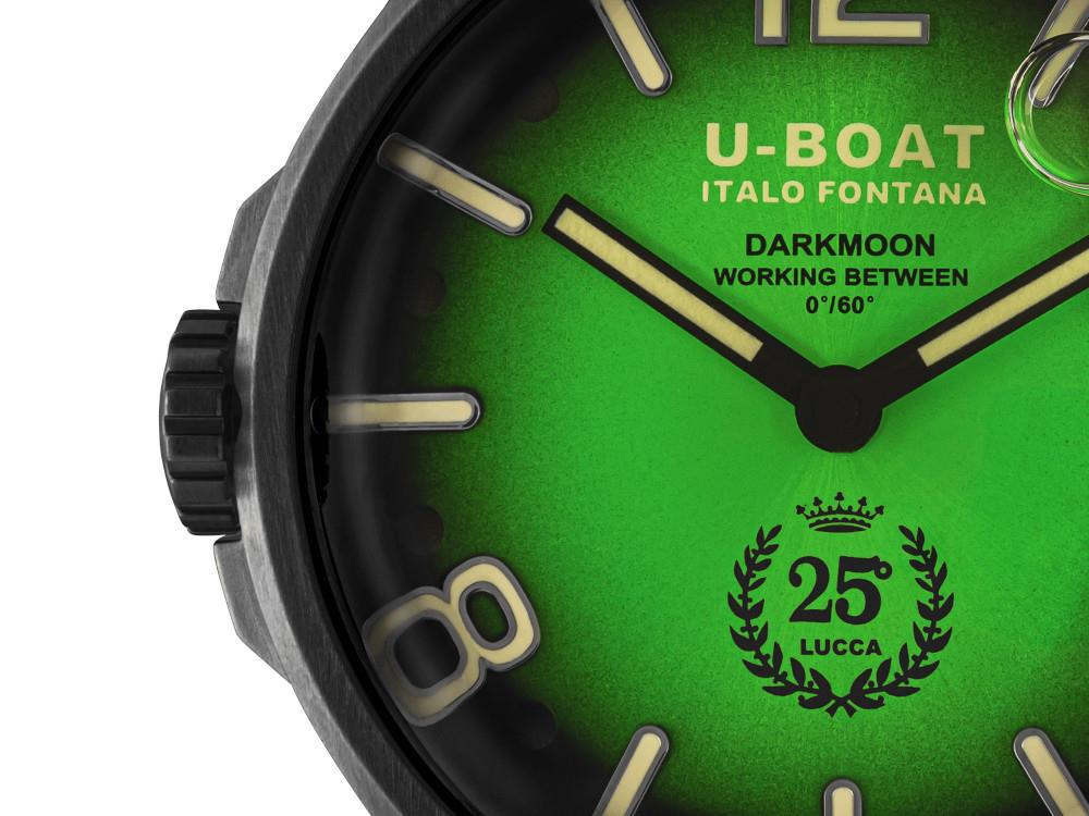 U-Boat Capsoil Darkmoon 25° Green Soleil PVD Quartz Watch, Limited Edition, 2030