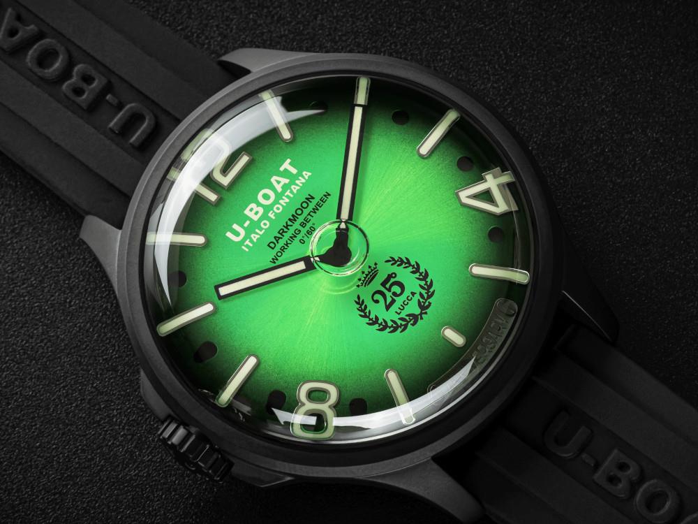 U-Boat Capsoil Darkmoon 25° Green Soleil PVD Quartz Watch, Limited Edition, 2030