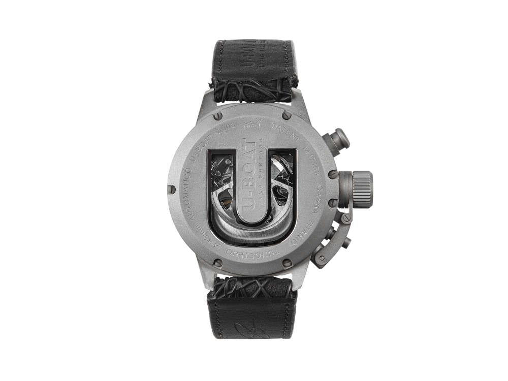 U-Boat Classico Automatic Watch, Titanium, Blue, 45 mm, Limited Edition, 3003