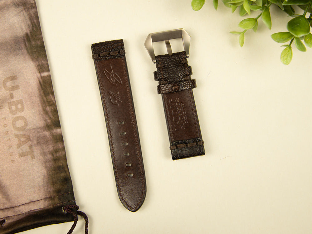 U-Boat Accesorios Strap, Leather, Brown, 23mm., Stainless Steel, 3019