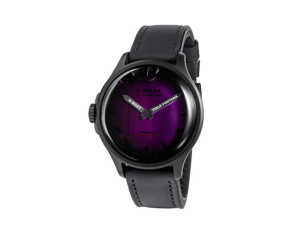 U-Boat Capsoil Darkmoon Kama PVD Quartz Watch, 46.5 mm, Grey, 3339