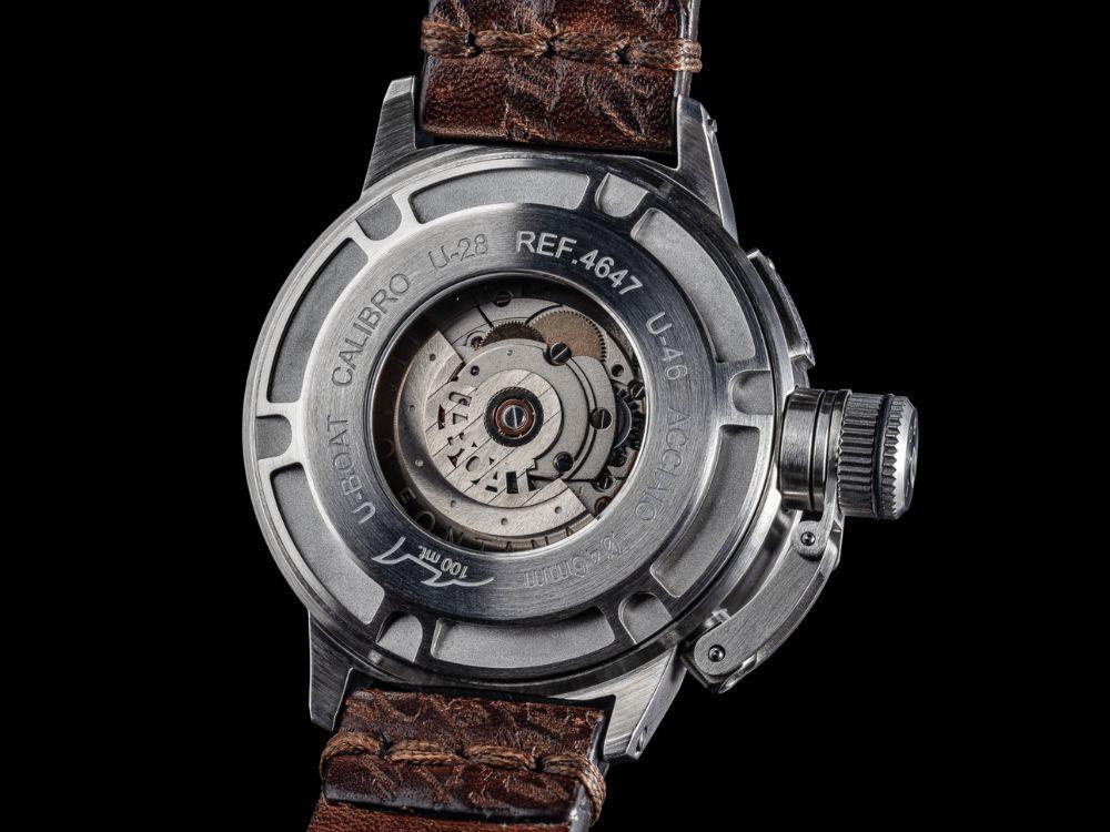 U-Boat Classico U-46 AS2 Automatic Watch, Beige, 46 mm, 4647