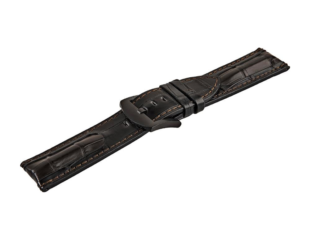 U-Boat Accesorios Strap, Black, 23mm., Stainless Steel, IPB, 6491