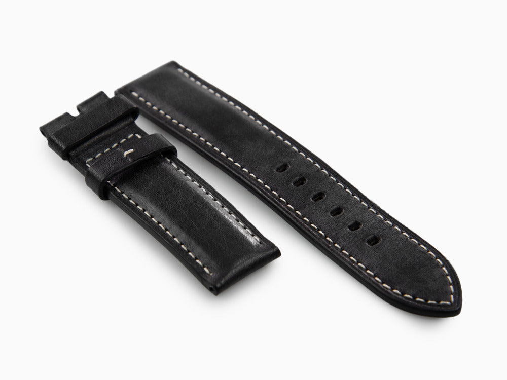 U-Boat Accesorios Strap, Leather, Black, 22mm, 7935/Z