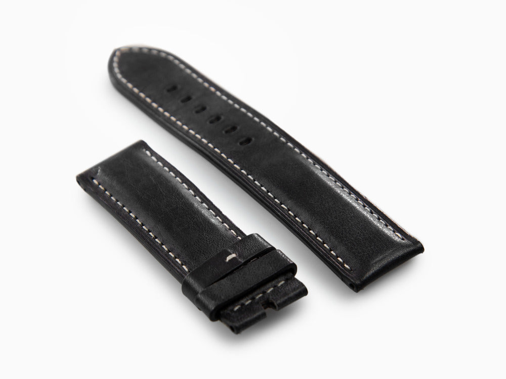 U-Boat Accesorios Strap, Leather, Black, 22mm, 7935/Z