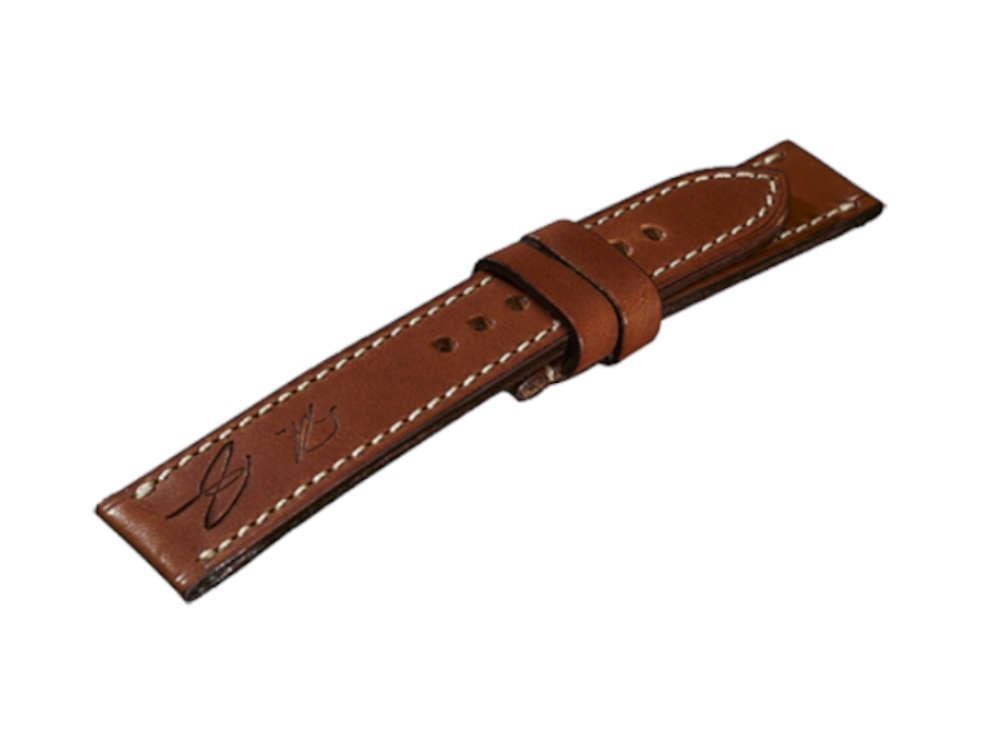 U-Boat Accesorios Strap, Calfskin Leather, Brown, 22mm, 8276/Z
