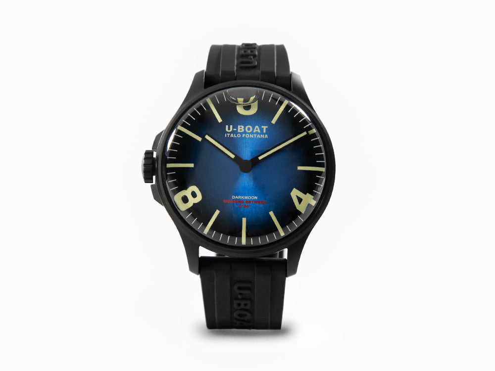 U-Boat Capsoil Darkmoon Soleil Blue IP Quartz Watch, 44 mm, 8700