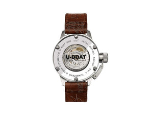 U-Boat Classico 42 Tungsteno Automatic Watch, Beige, Leather strap, 8892