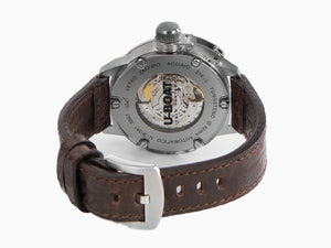 U-Boat Classico 42 Tungsteno Automatic Watch, Black, Leather strap, 8893