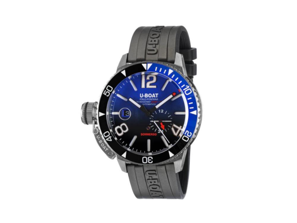U-Boat Classico Sommerso Ghiera Ceramica Blue Automatic Watch, 46 mm, 9519