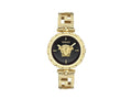Versace Medusa Jewel Quartz Watch, PVD Gold, Black, 34 mm, VE0B00525