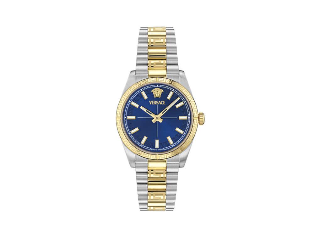 Versace Millenyium Quartz Watch, Blue, 32 mm, Sapphire Crystal, VE0E00325