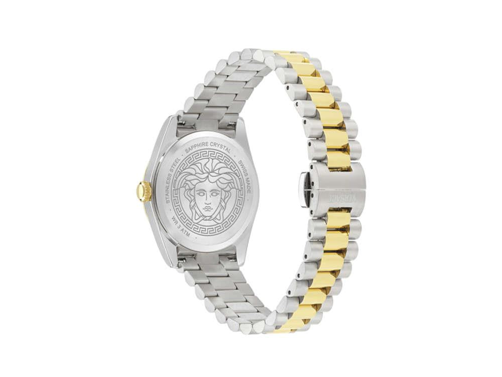 Versace Millenyium Quartz Watch, Blue, 32 mm, Sapphire Crystal, VE0E00325