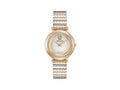 Versace Delphinus Quartz Watch, PVD Rose Gold, Silver, 35 mm, VE0O00325