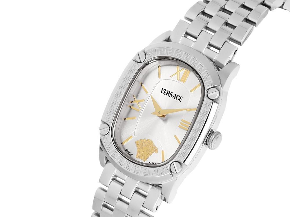 Versace Couture Quartz Watch, Silver, 40 mm, Sapphire Crystal, VE1B01125